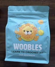 The Woobles Sebastian The Lion To Crochet Kit For Beginners No Pre-Started Piece
