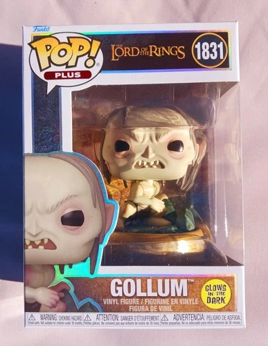 Funko Pop! Plus Lord of the Rings  Gollum #1831 Glow In The Dark