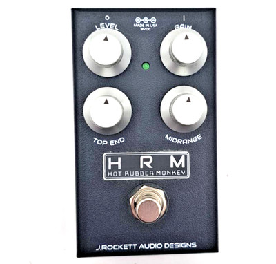 J. Rockett Audio Designs HRM V2 ''Hot Rubber Monkey'' Overdrive Pedal