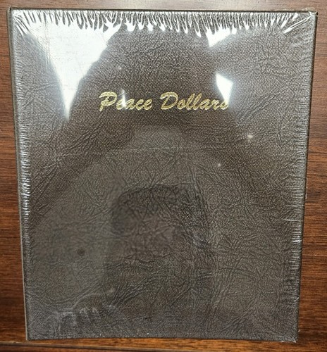 1921-1935 Peace Dollar Dansco Album Brand New Stock #7175