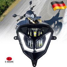 E24 Für Kreidler Supermoto 125 DD LED Scheinwerfer Headlight mit Tagfahrleuchten