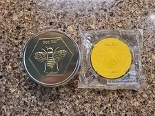 Bee Bar Lotion Honey House Naturals 2.0 oz Vanilla w dish USA Made