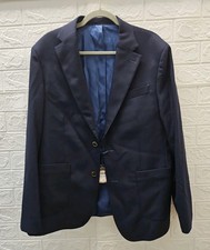 New Charles Tyrwhitt Navy Proper Blazer Slim Fit Jacket Size 40R