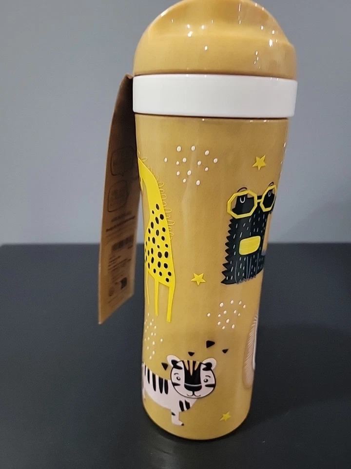 Botella de agua biocircular orgánica Koziol.  425 ml. Hecho en Alemania Foto 4 de 4