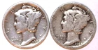 (2) Mercury Dimes - 1920-P(Very Good) 1923-P(Good/VG) - #2723AT
