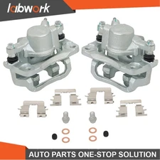 Labwork 2x Rear LH+RH Disc Brake Caliper 2004-2010 For Toyota Sienna 4 Wheel