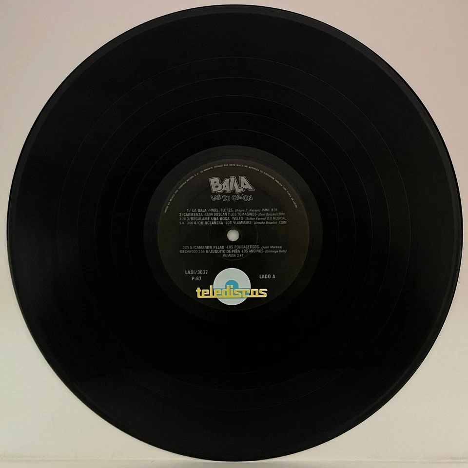 BAILA LAS DE CAJON, FEAT. LOS SONOR'S + MORE, 1987 MEXICAN LP ALBUM - Image 3 of 4