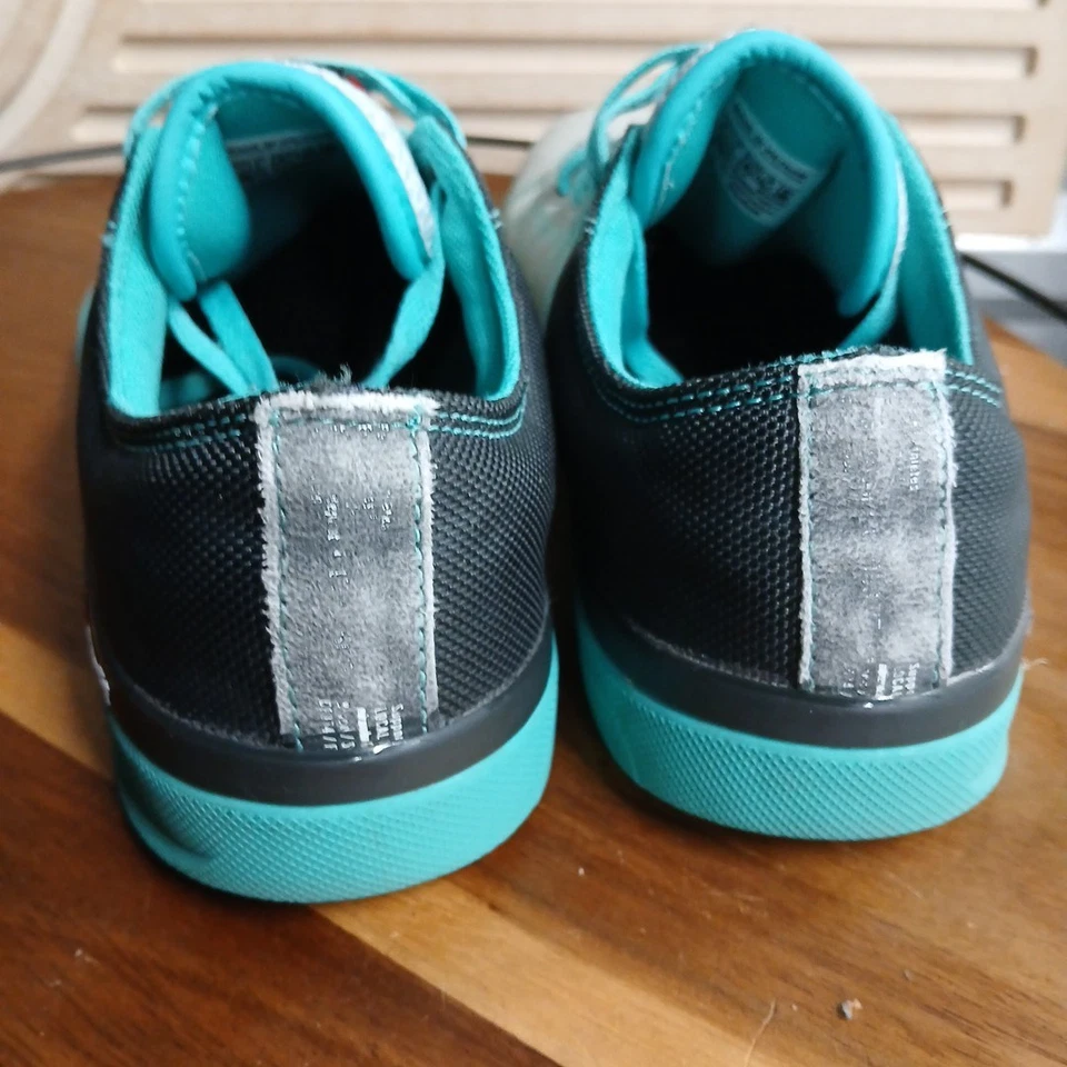 Кроссовки тренировочные женские Reebok Crossfit Lite LO TR размер 9,5 бирюзово-серые замшевые - Изображение 4 из 4