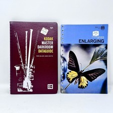 Kodak Master Darkroom Data Guide  Kodak Enlarging Color 1972 BW 1969