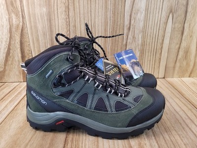 Salomon LTR GTX Ortholite Gore-Tex Hiking Boot Men's 8.5 Green / Waterproof