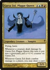 Garza Zol, Plague Queen [Coldsnap] Lightly Played