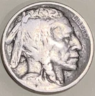 1914 Buffalo nickel, nice original VG condition, nearly full date, good horn det