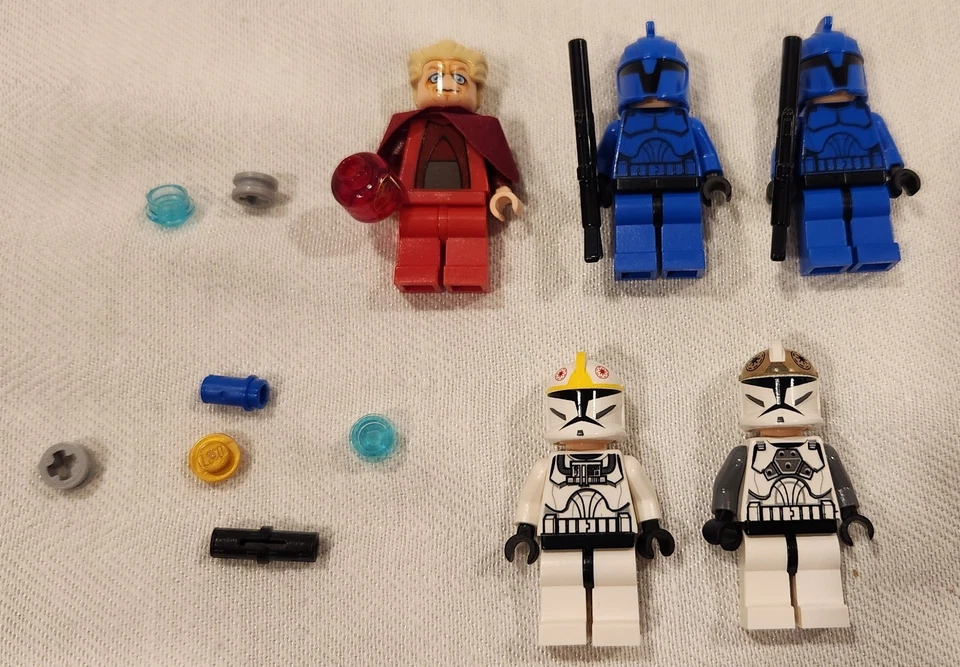 Lego 8039 Venator-Class Republic Attack Cruiser - Aberto, Comp, Inst Danificado - Imagem 3 de 4