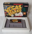 Super Nintendo SNES Video Game Cartridge with Box Vegas Stakes SHIPS SAME DAY