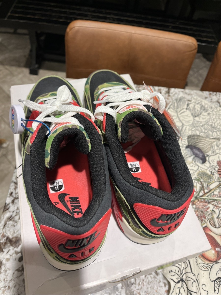 Size 11 - Nike Atmos x Air Max 90 Premium Duck Camo | eBay