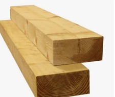 Treated Railway sleepers softwood 1.2 m x 200mm x100mm pack of 20 Free Delivery