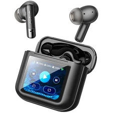 Anybuds Active Noise Cancelling Wireless Earbuds w/  Touch Screen Charger Case