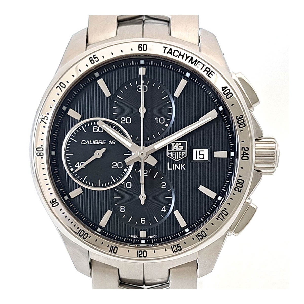 TAG Heuer Link Calibre 16 Automatic Men's Watch CAT2010 BA0952 Stainless Steel