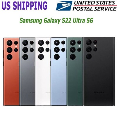 Sealed New Samsung Galaxy S22 Ultra S908U 512GB (5G) Fully Unlocked ALL CARRIERS