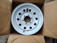 Trailer White Mod Steel 16 Wheel 6 Lug Rim 6 On 5.5 Wheel Pj Big Tex Rv Travel Trailer White Mod Steel 16 Wheel 6 Lug Rim 6 On 5.5 Wheel Pj Big Tex Rv Travel