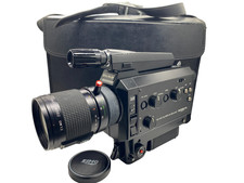  ALL Works w/Case Elmo Super 8 Sound 1012S-XL Macro Movie Film Camera 7.5-75mm