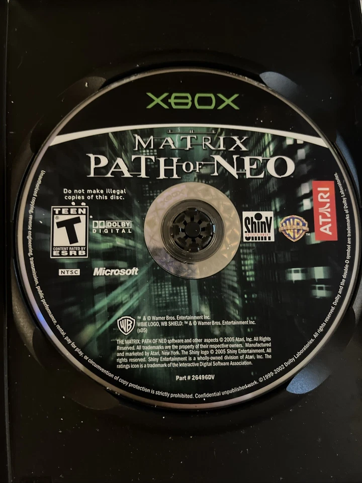 Matrix: Path of Neo (Microsoft Xbox, 2005) Tested! Ships Fast! - Image 4 of 4