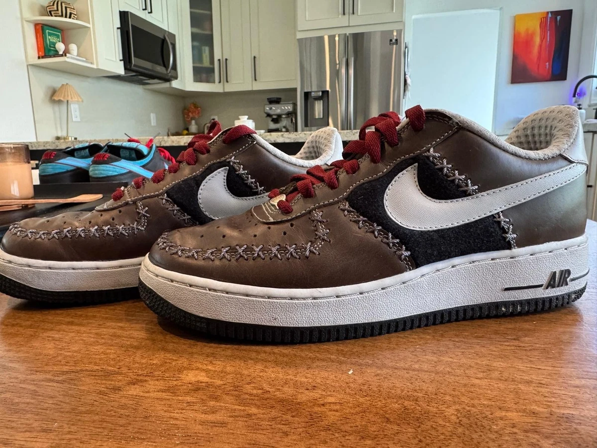 RARE Nike‎ Air Force 1 UT Baseball Pack NY Cubans 313461-001 Leather Size 10 Size 11- Nike Air Force 1 UT Baseball Pack NY | Mercari main image 2