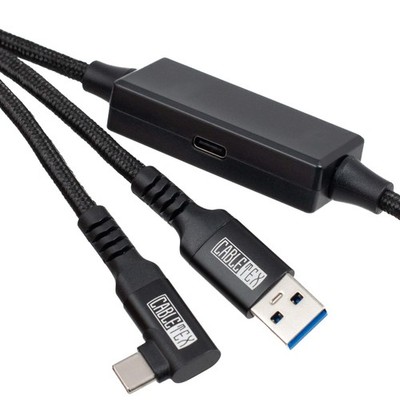 VR Kabel mit Ladefunktion, für Meta Quest 3/3S, Quest 2, PICO 4, PSVR2