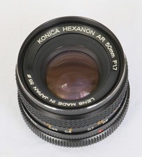 Konica Hexanon AR 50mm f1.7 Lens