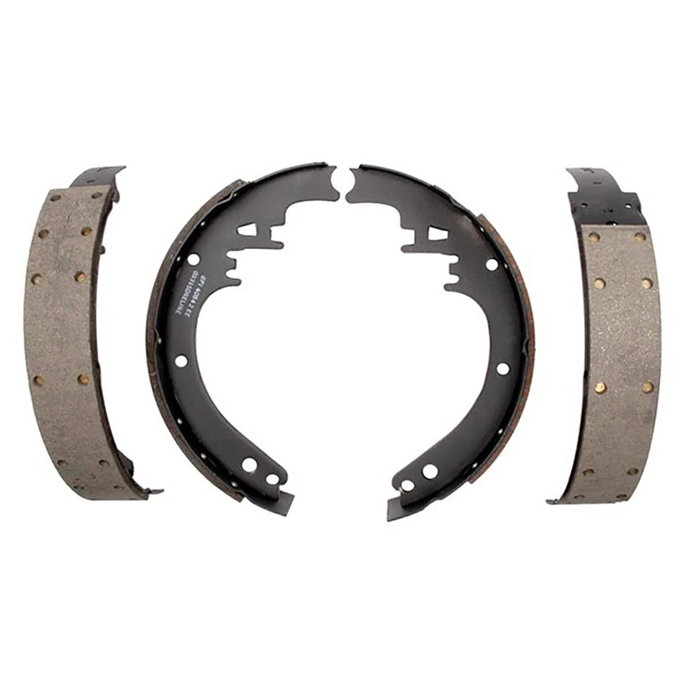 Front Rear Kit Metallic Brake Pads Brake Shoes For 1971-1972 Chevrolet Brookwood - Image 2 of 4