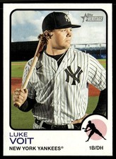 2022 Topps Heritage Luke Voit New York Yankees #385