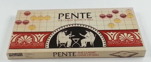 Vintage Parker Brothers Pente Board Game