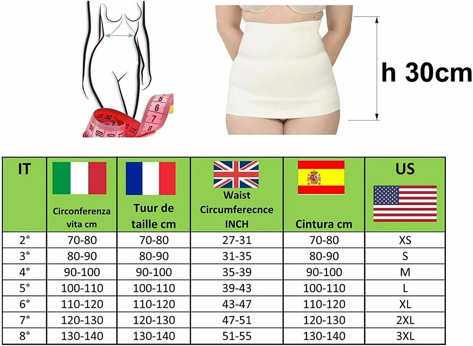 PANCERA LANA UNISEX FASCIA ELASTICA SCALDA SCHIENA FEGATO RENI MADE IN ITALY - Immagine 3 di 3