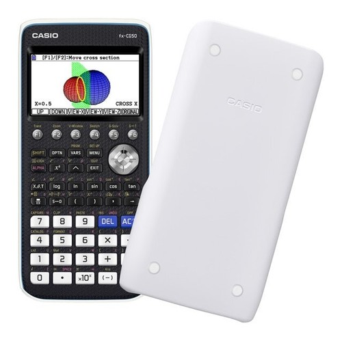 Casio Calcolatrice Scientifica FX SERIES Natural VPAM Black e White FX CG50 W EH - Foto 2 di 4