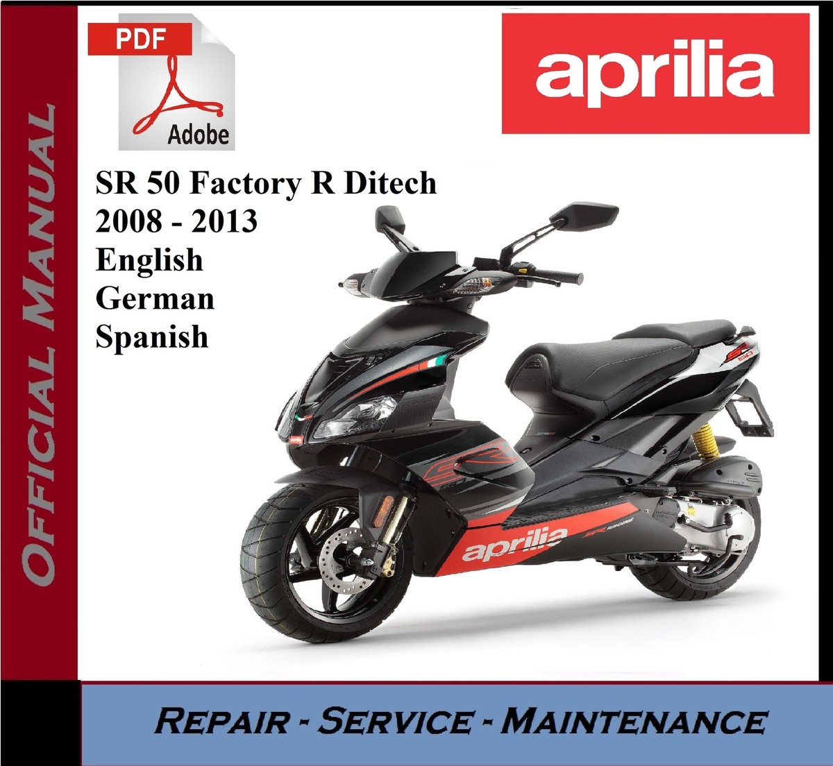 Bike Aprilia Sr 50 Spanish Xe Tay Ga Aprilia Sr 2013 Sr 125