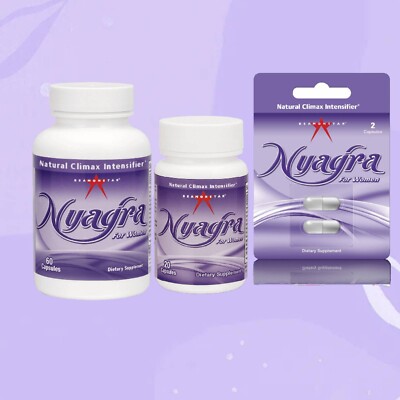 Nyagra Pills for Women Female Climax Orgasm Intensifier Enhancer 2 pc 20 pc 60pc