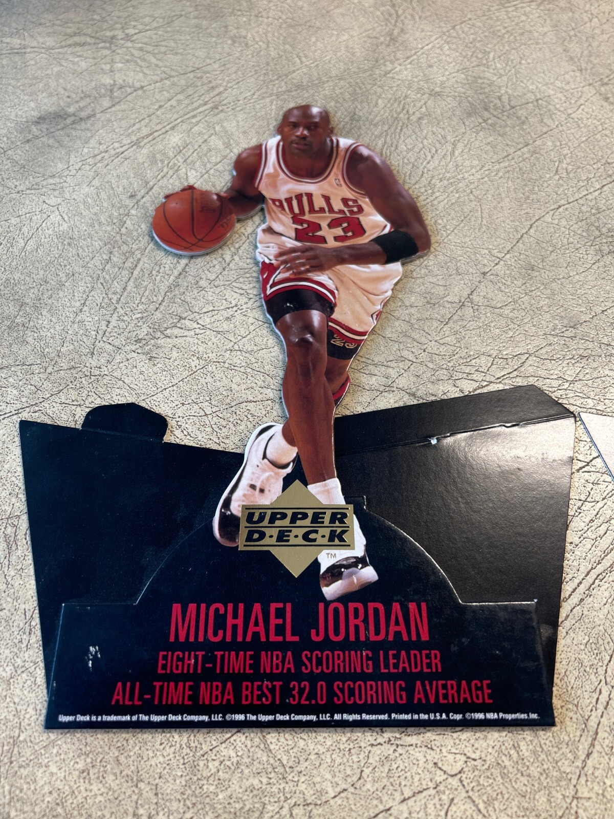 Lot of (2) 1996 Upper Deck Michael Jordan Die Cut Stand Up Display Never Opened eBay