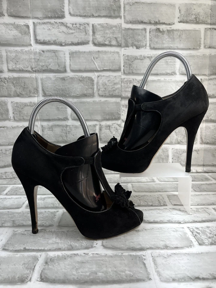 Zapatos de salón Valentino Garavani para mujer talla 38,5/8,5 negros con plataforma de aguja Foto 2 de 4
