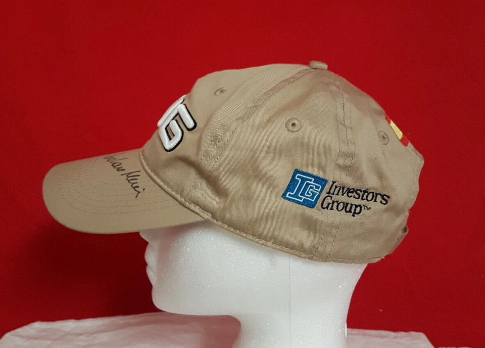 PING Golf Hat. Spanish Flag. Signed by Azahara Munoz (LPGA). New w/o Tags. MINT - Image 4 of 4