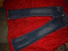 Rock Revival Jeans Slim Boot Rhinestone Bling Flap Pockets Ava Womens  29 — photo 5