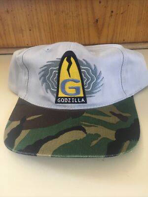 帽子 【c60】レア！90s ゴジラ 映画 ヴィンテージキャップ us買付け