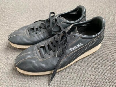 Jil Sander Puma Collaboration Leather Shoes Sneaker Black US10 UK9