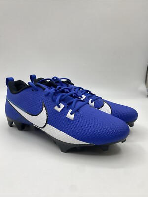 Nike Vapor Edge Speed 360 2 Football Cleats Blue White DA5455-414 Mens Size 13