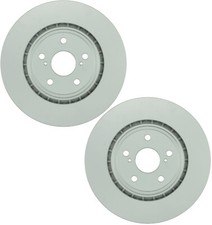 Bosch QuietCast Pair Set 2 Front Disc Brake R...