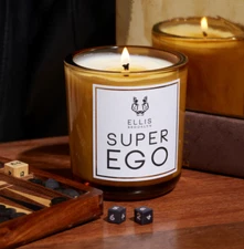 Ellis Brooklyn Super Ego Terrific Scented Candle Home Fragrance Vegan 6.5 Oz
