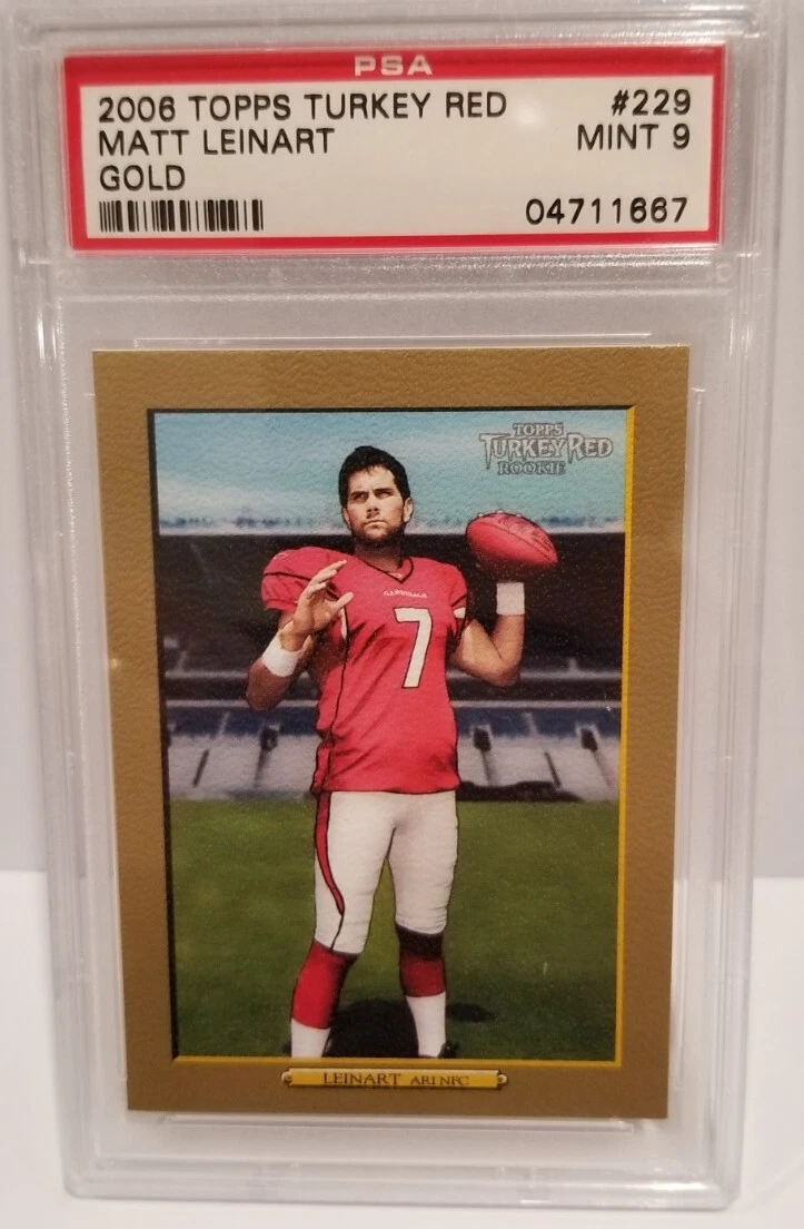 Matt Leinart Topps Turkey Red #229 Gold