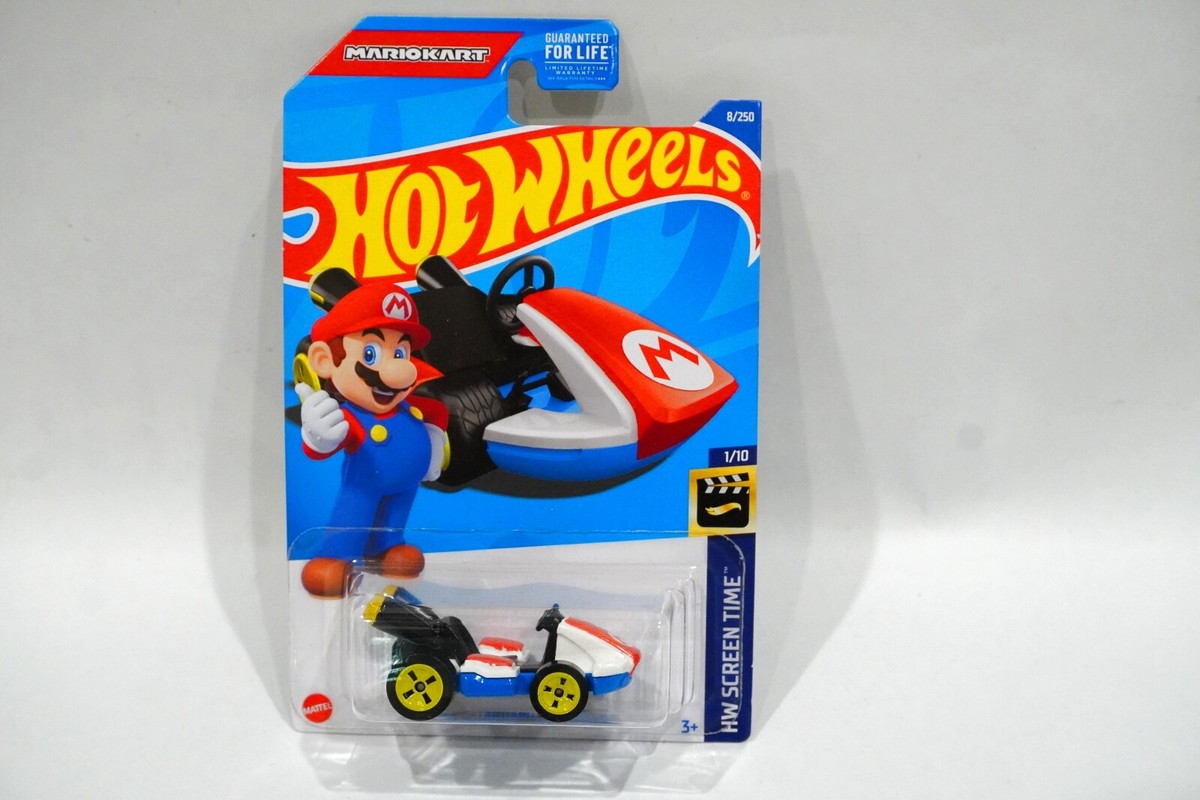 2022 Hot Wheels #8 HW Screen Time 1/10 STANDARD KART Red White