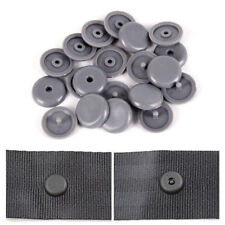 100 Pcs Universal Clips Seat Belt Stopper Buckle Button Fastener Safety Car Part