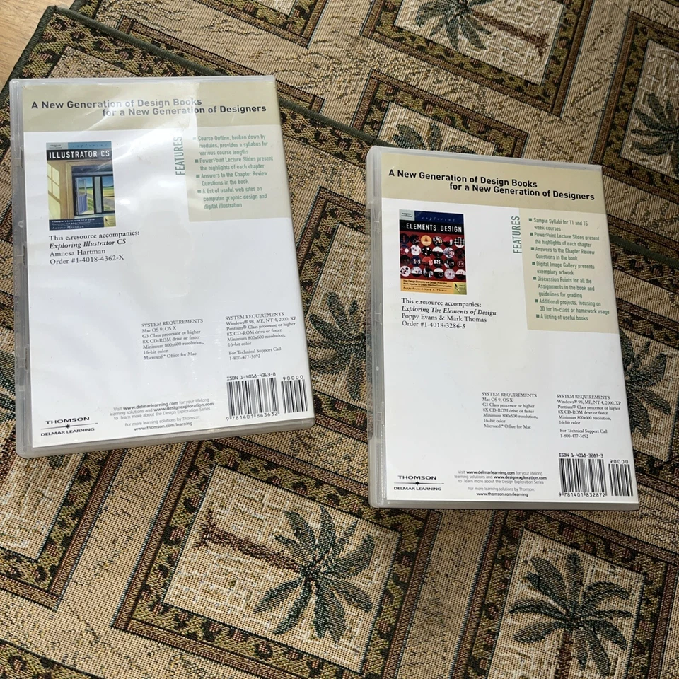 Exploring The Elements Of Design & Illustrator Cs Eresource Thomson Art DVDs - Image 4 of 4