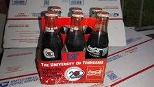 The University of Tennessee 200 Years of Learning 6 pack coke bottles Coca-Cola